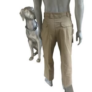 Duluth Trading Flex Fire Hose Tan Cargo Pants Men’s Size 40 x 30